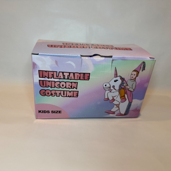 Inflatable Unicorn Ride-On Costume – Kid Size - Picture 2 of 7